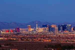 Las Vegas night Skyline